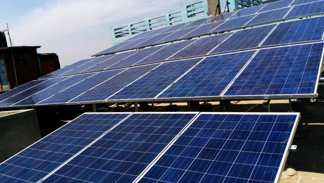 15 KW off-grid solar system at Akshay Nursing Home, Baraut