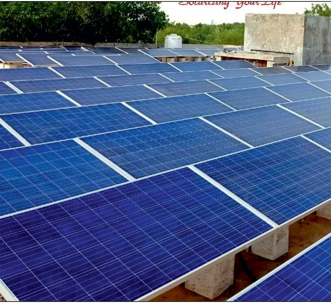 Rooftop solar installation by PowerXP