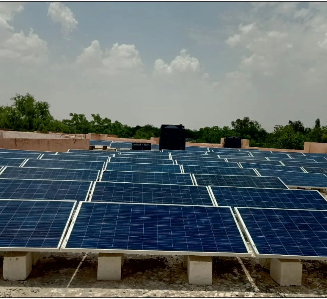 Ground-mounted solar power plant by PowerXP